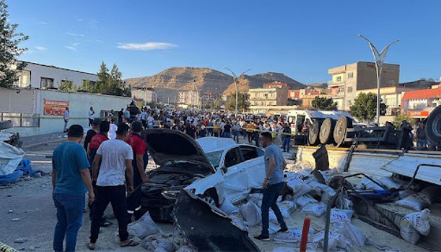 Beton mikseri, ortalığı savaş alanına çevirdi!